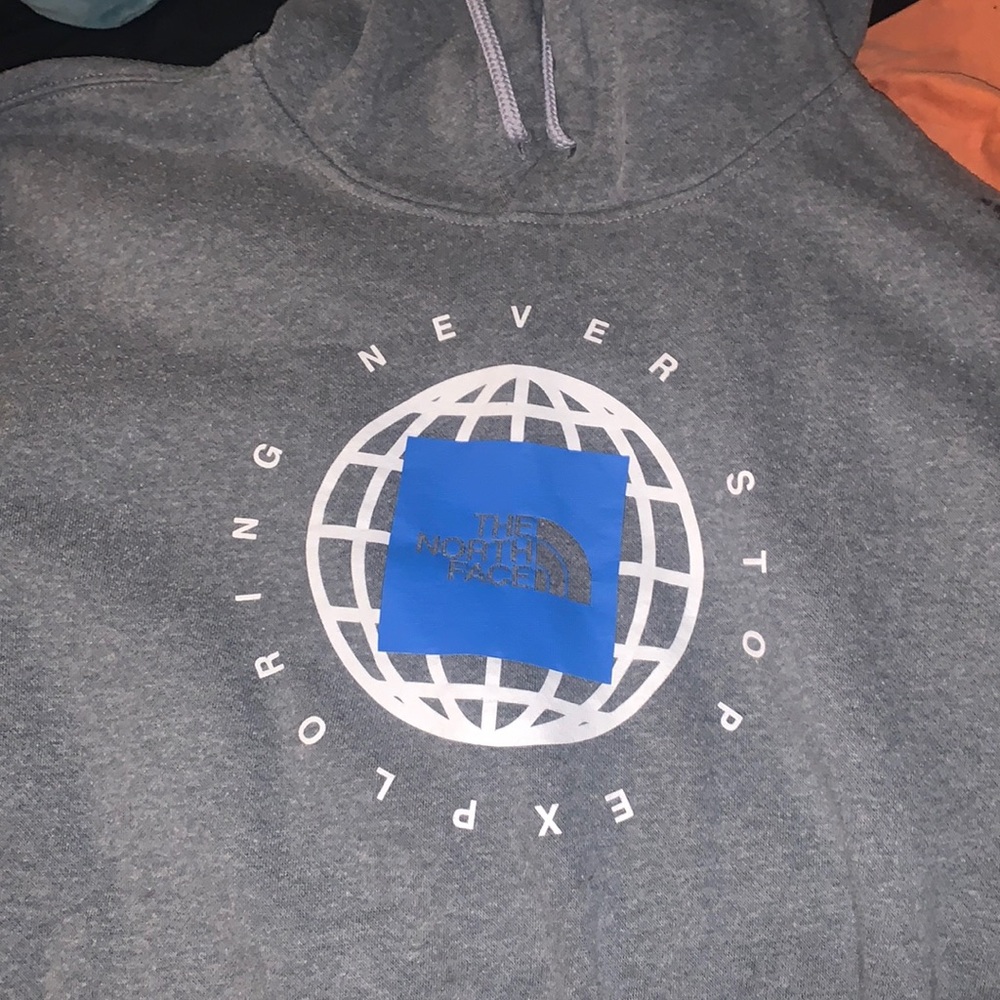 The north face never stop exploring hoodie
